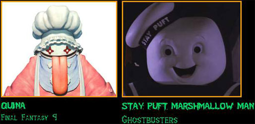 Quina / Stay Puft Marshmallow Man
