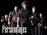 Personnages Final Fantasy XV