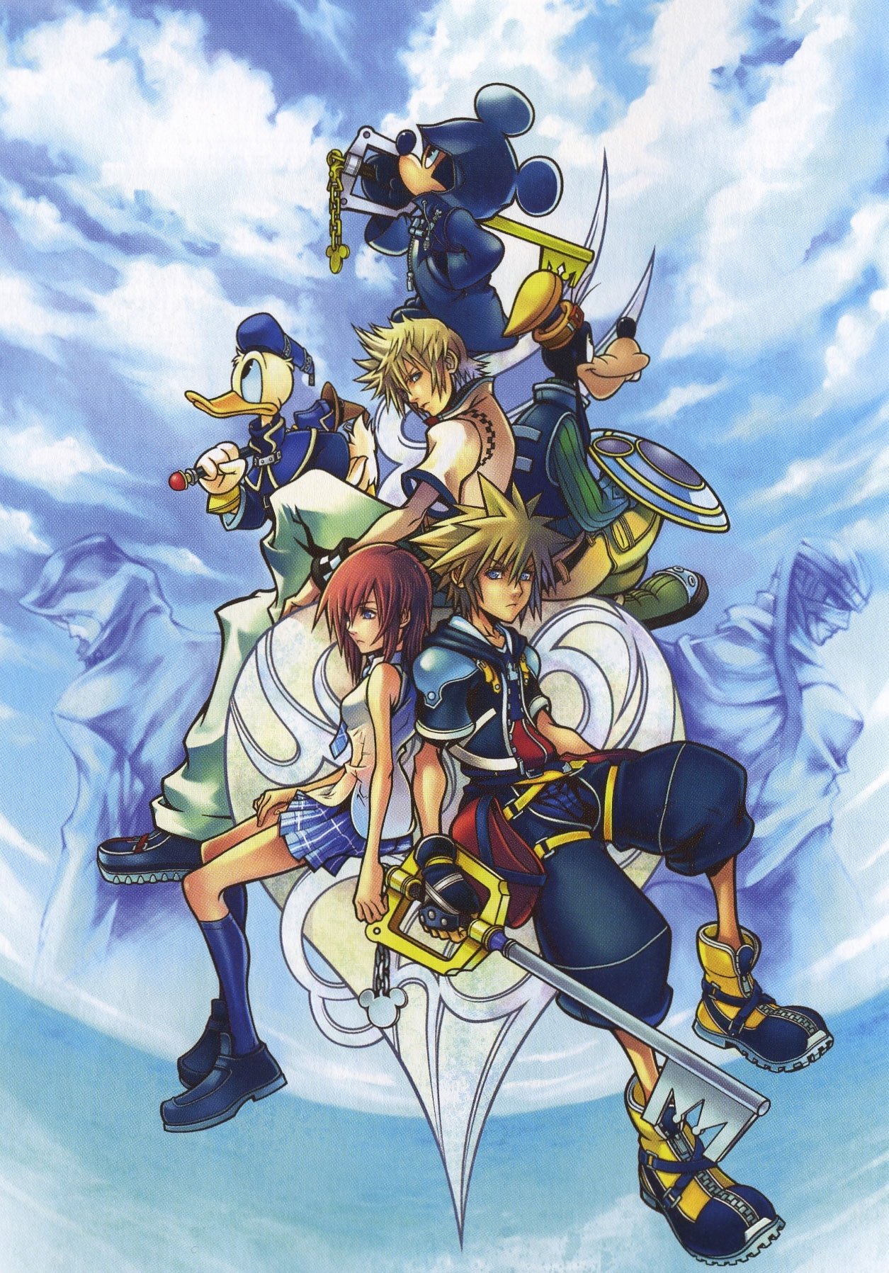 Kingdom Hearts 2 : les artworks du jeu