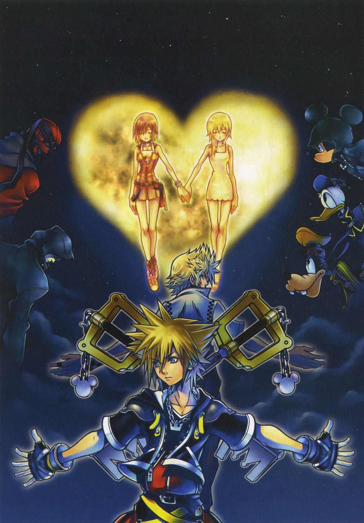 Kingdom Hearts 2 : les artworks du jeu