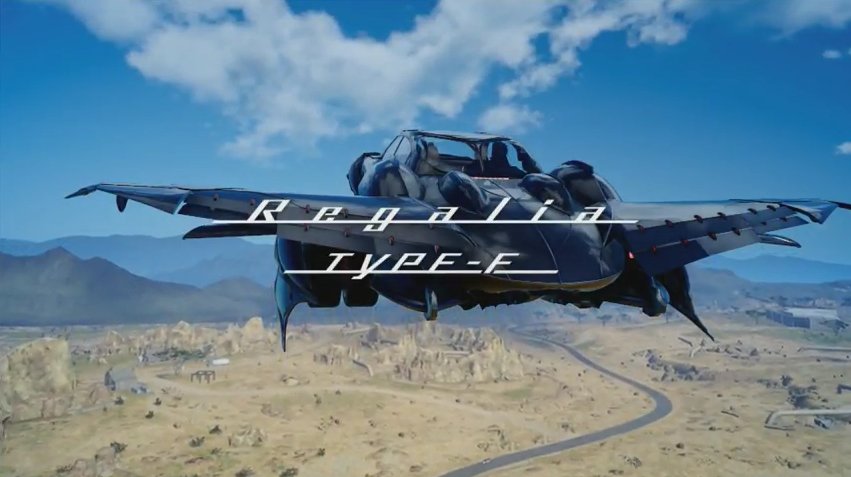 Final Fantasy XV : Découvrez le mode vol de Regalia