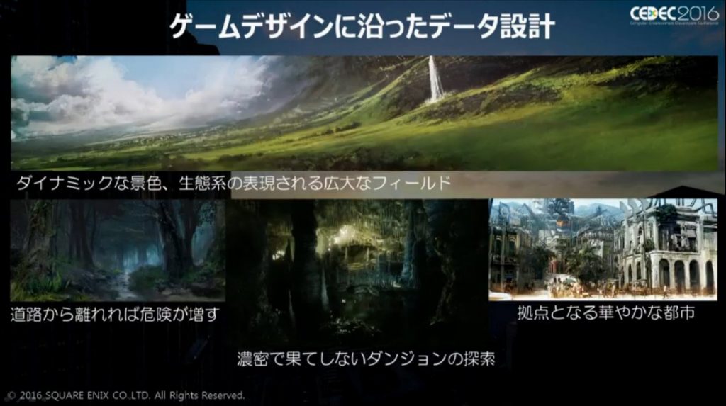 Final Fantasy XV : Une structure à deux facettes