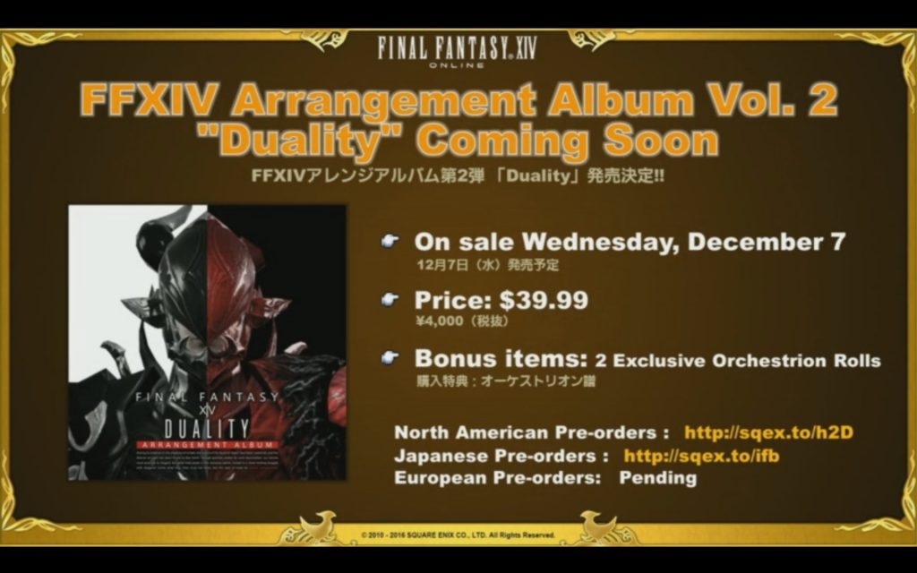 Final Fantasy XIV : Stormblood, debrief du Live Letter.