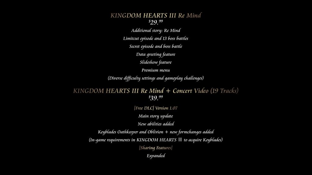 MAJ : Final Fantasy s'incruste dans Kingdom Hearts III Re:Mind : Verum Rex Revenit