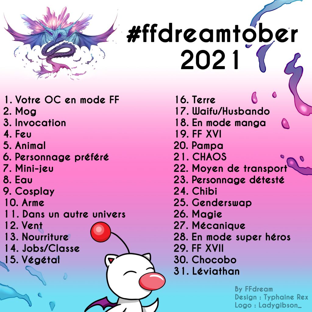 Niceville Dream : Le FFDreamtober 2021 commence !