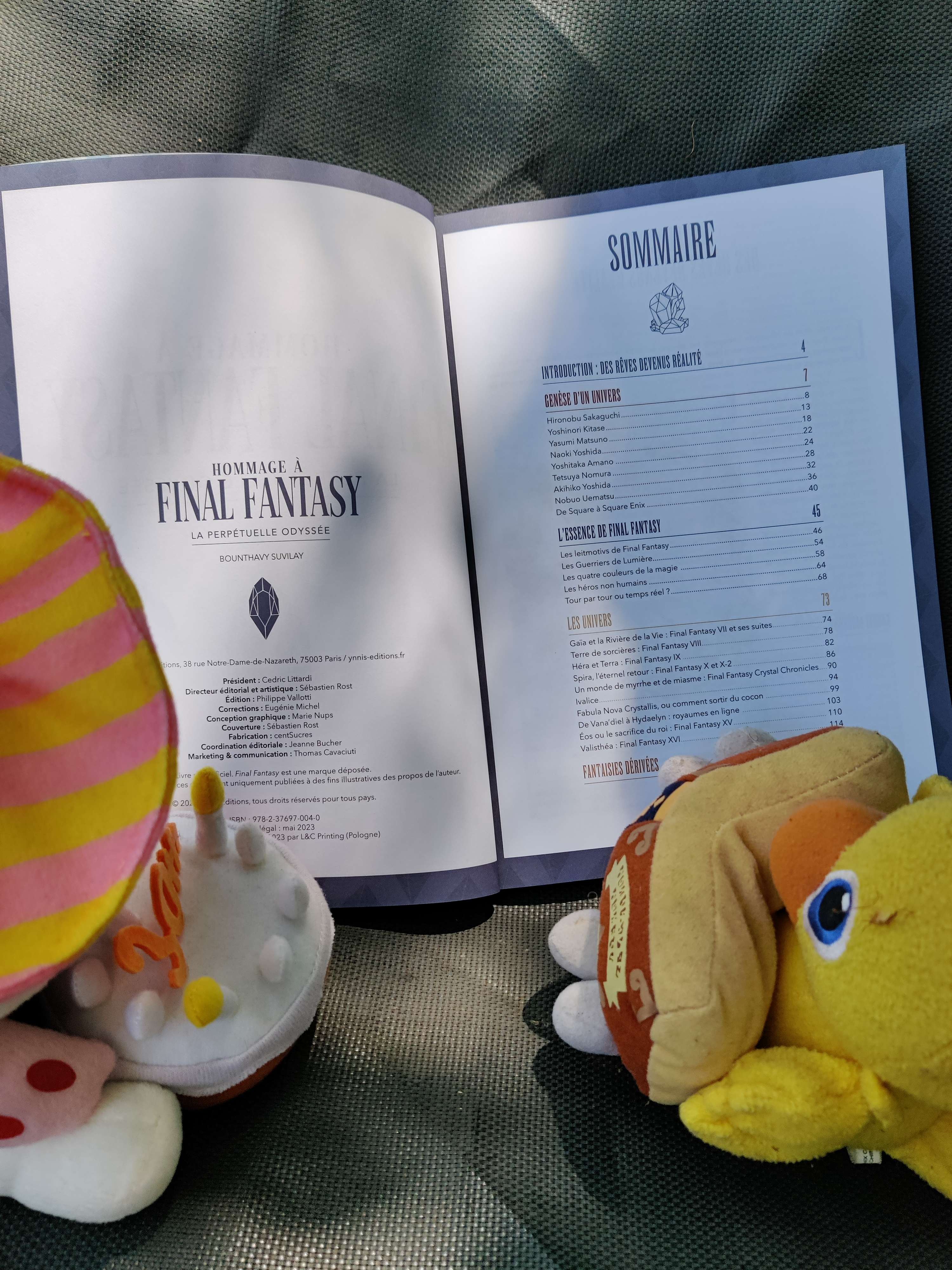 Présentation du livre d'Ynnis Edition : Hommage à Final Fantasy - La perpétuelle odyssée
